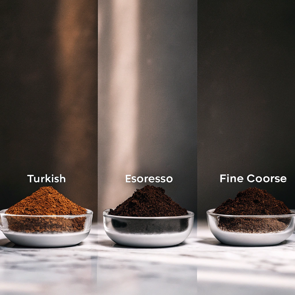 coffee grinder with fine espresso grind