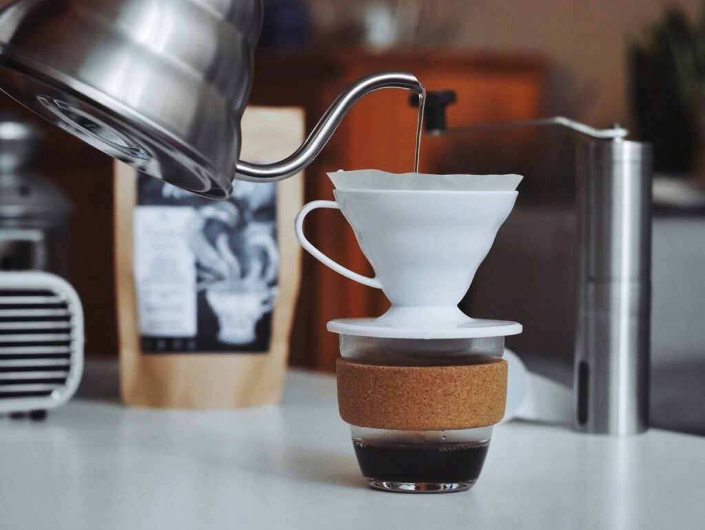 HARIO V60 Dripper and server