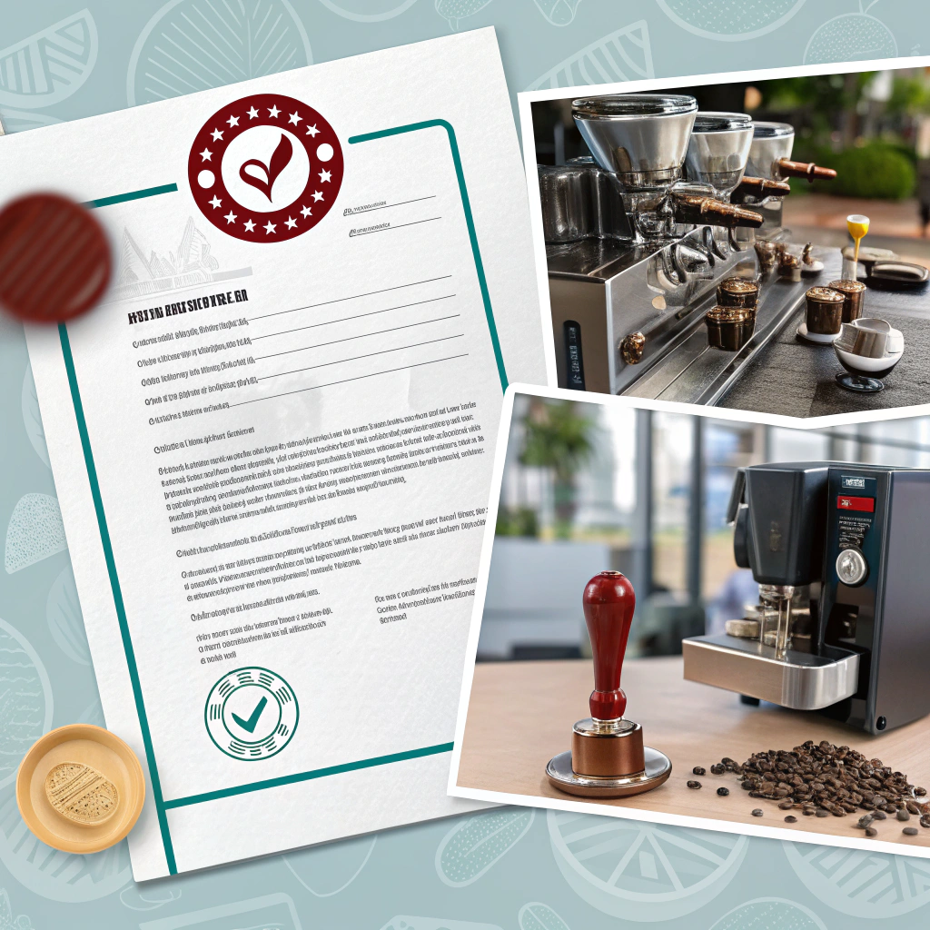 Chinese coffee equipment supplier verification