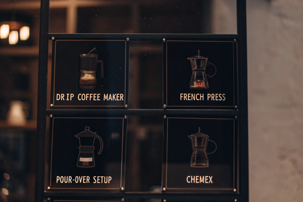 coffee brewing methods comparison