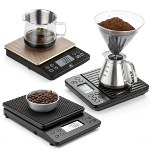 different types of coffee scales
