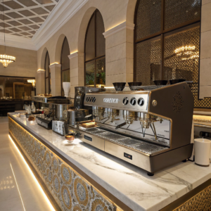 Top 10 coffee machine brands popular in Saudi Arabia featuring Nespresso, Jura, and De'Longhi