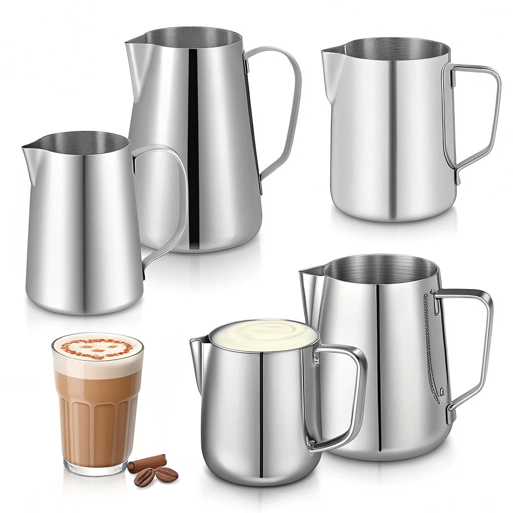 milk pitchers types comparison