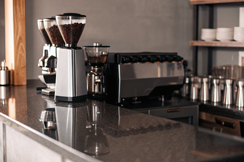 optimized coffee bar setup