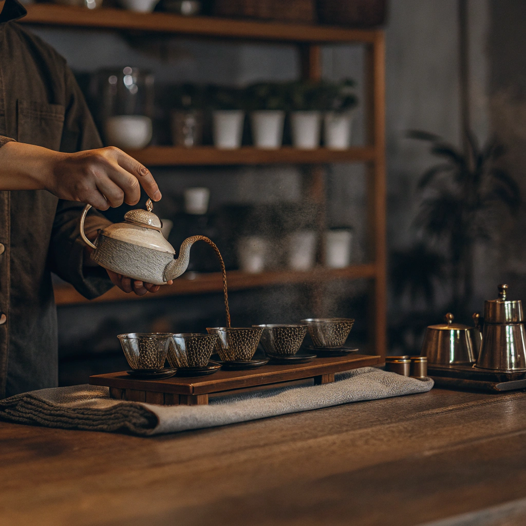 specialty tea brewing