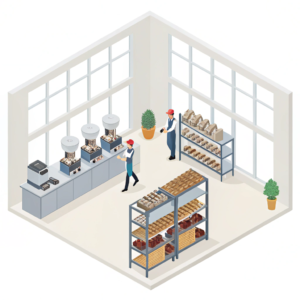alt with 5S system coffee accessory factory