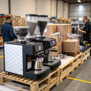 Coffee equipment shipping evaluation