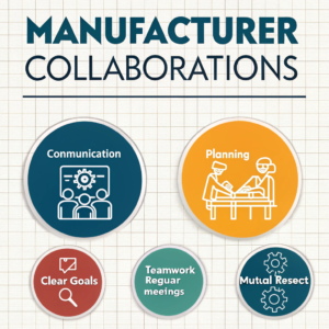 Manufacturer collaboration best practices