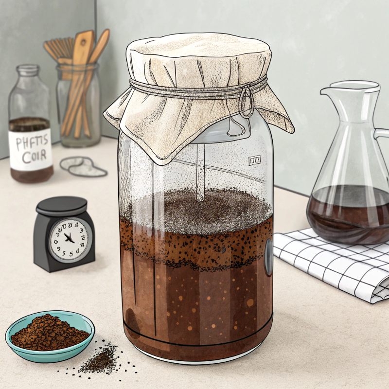 cold brew steeping process