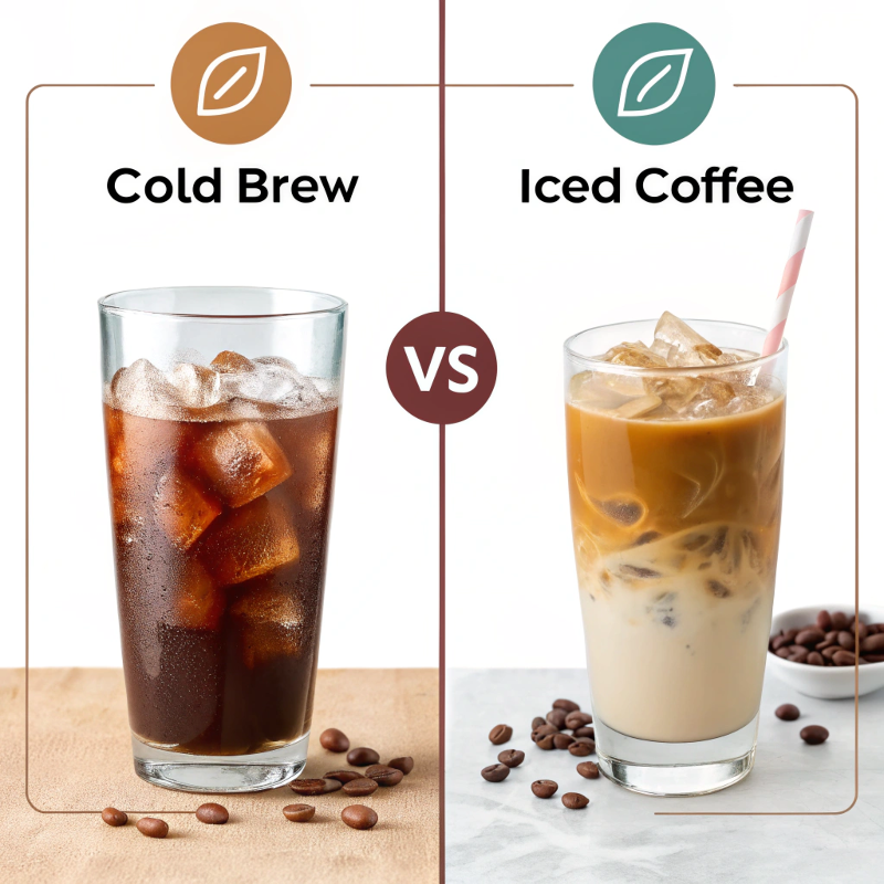 cold brew vs iced coffee comparison