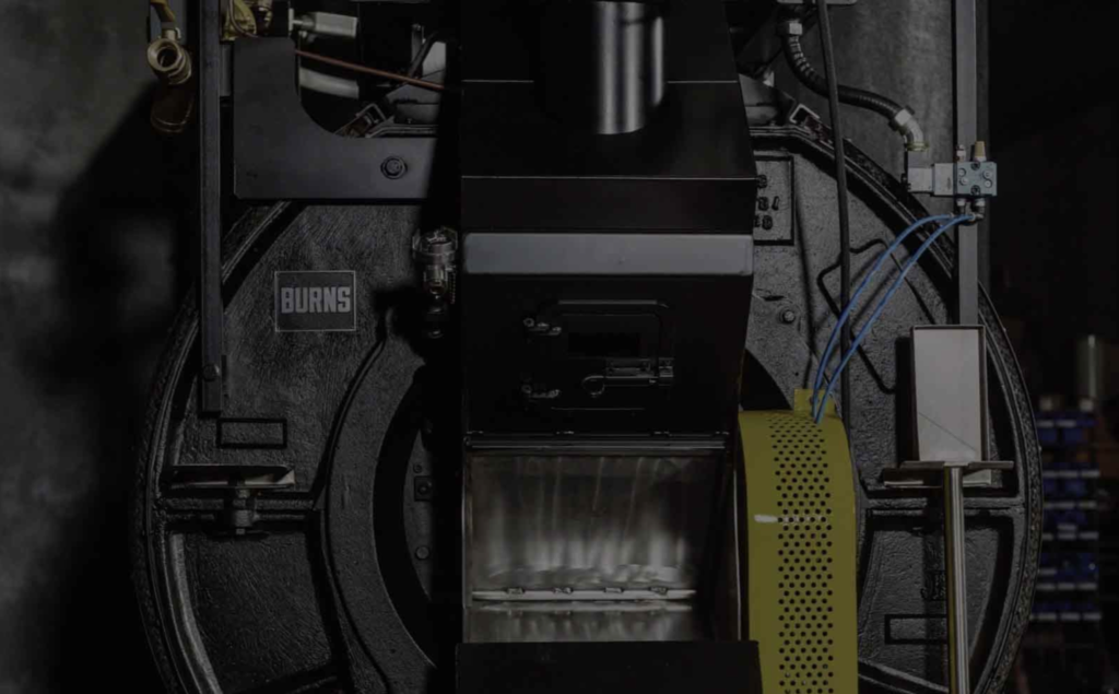 Burns Roasters coffee equipment in Morocco