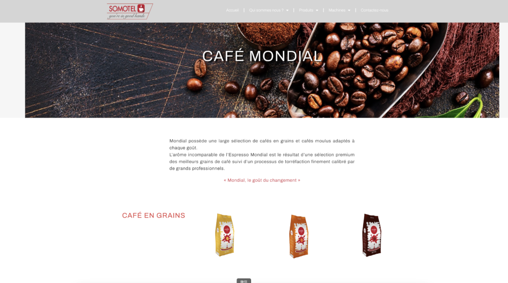 Somotel commercial coffee systems