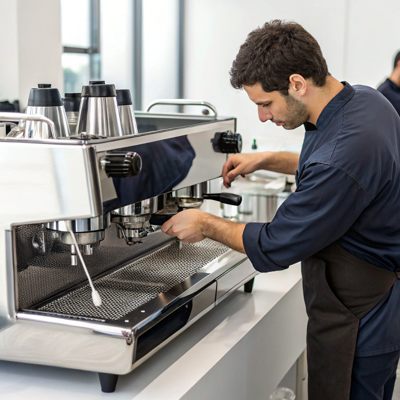 Inspecting coffee tool manufacturing facilities