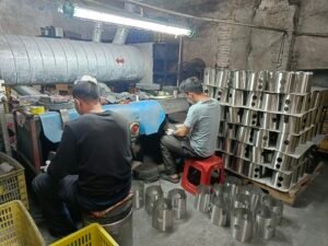 Coffee tool manufacturing facility inspection in China with quality control