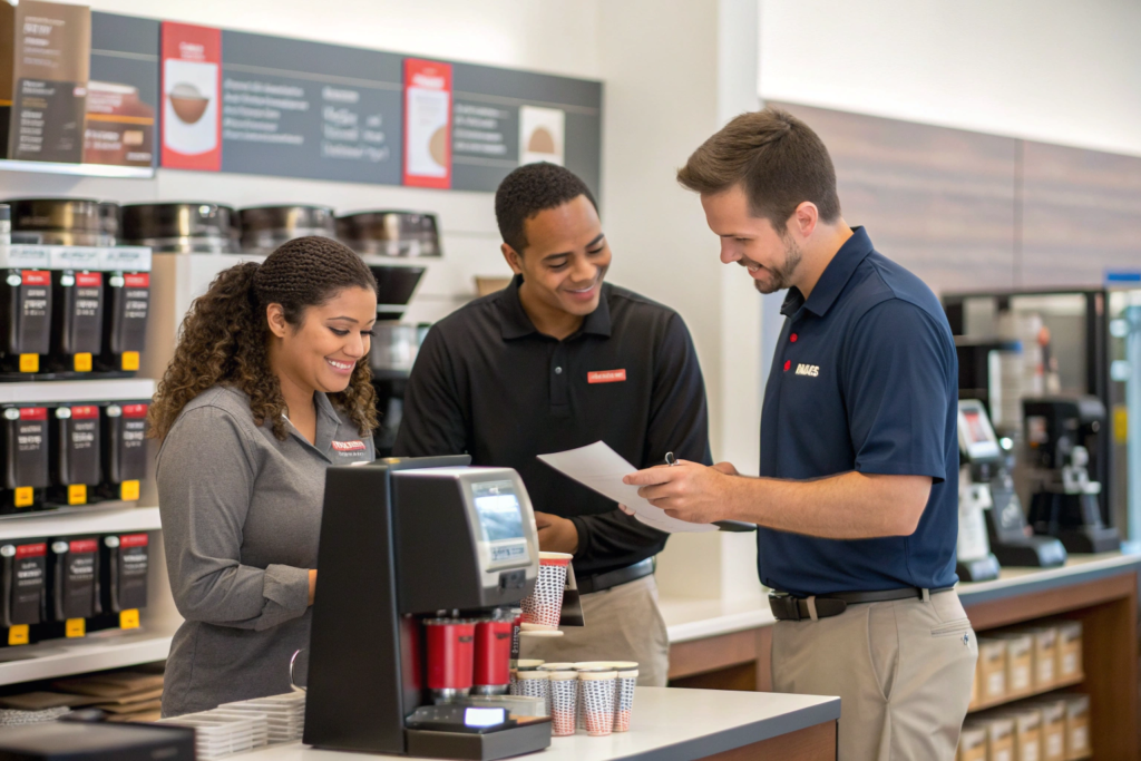 Customer service team handling fit issue resolution with replacement parts