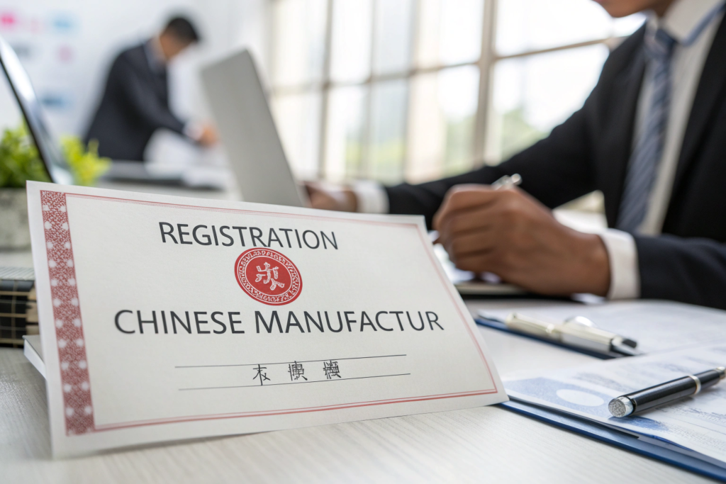 Verifying Business Registration in China business registration verification for Chinese manufacturers