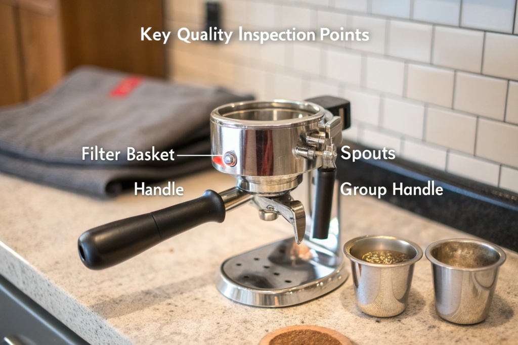 Coffee parts certification verification process flowchart