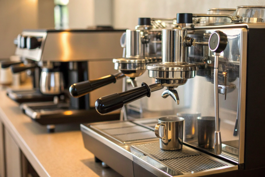 Regulatory certification marks on commercial equipment Coffee equipment certification marks