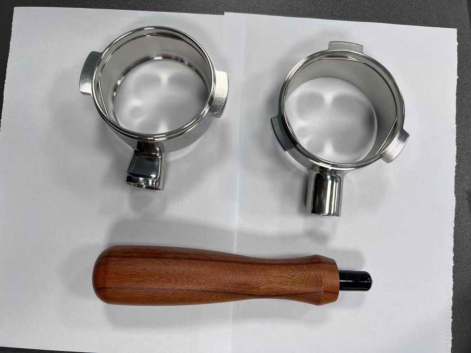 Portafilter and locking components