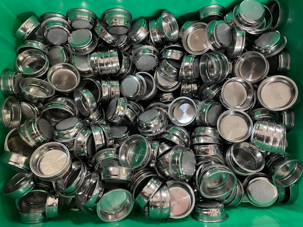 SiF precision espresso filter baskets