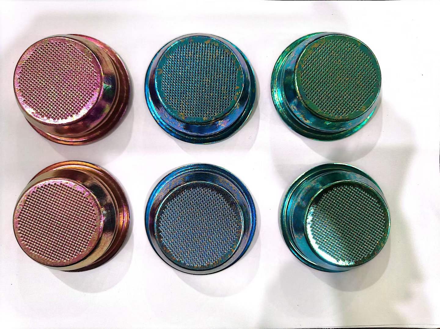 Colorful 58mm Pure Titanium Filter Basket 18g