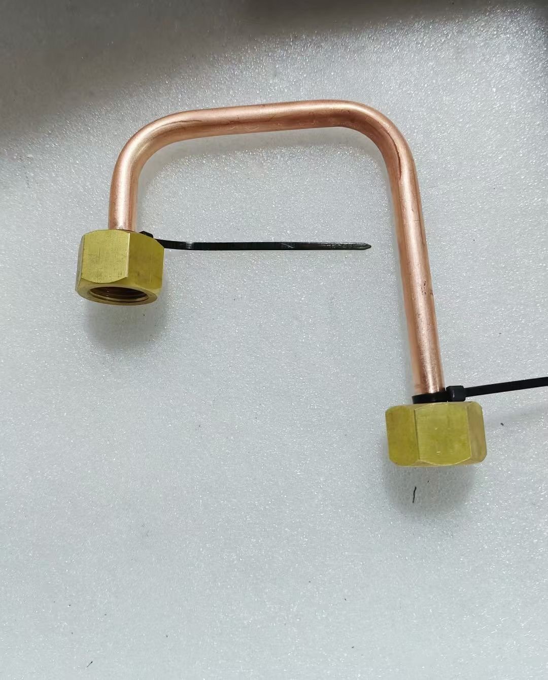 Coffee machine copper steam pipe