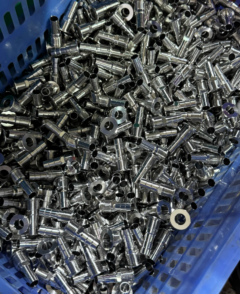 CNC machined espresso machine component 1