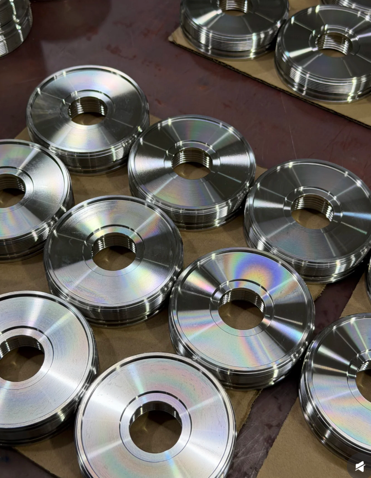 CNC machined espresso machine component 2